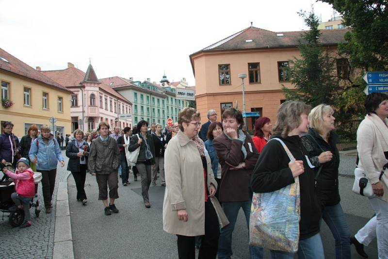 Prachatické gymnázium si připomnělo 150. výročí.