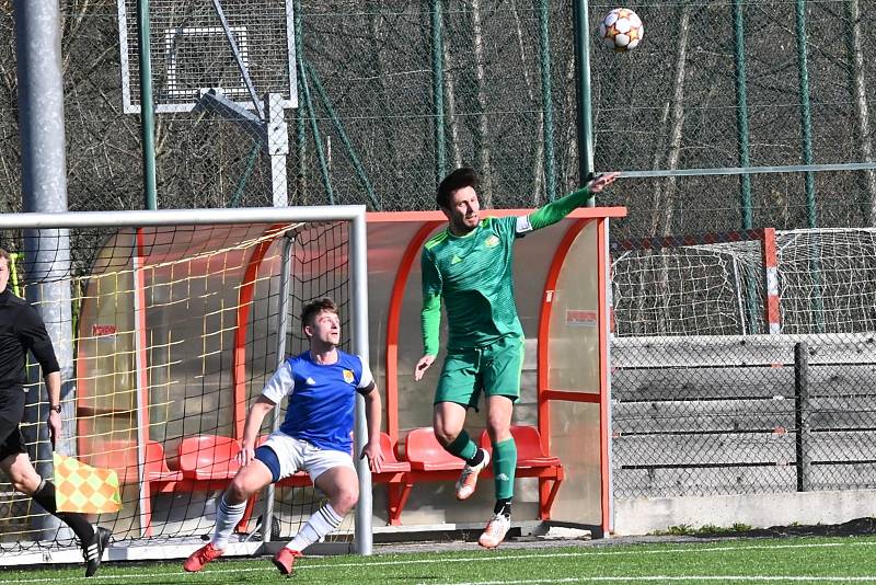 Fotbalový KP: Prachatice - Třeboň 2:3 (2:1).