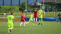 Fotbalový krajský přebor: Tatran Prachatice - Osek 3:1 (1:0).