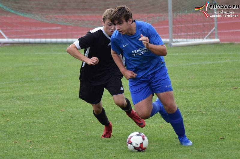 Starší dorost: Vimperk - Čtyři Dvory 3:2 (0:2).