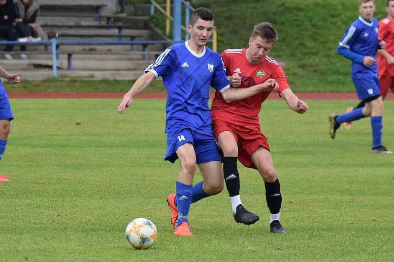 KP starší dorost: Vimperk / Volyně - Prachatice / Bavorov 2:3 (2:1).