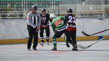 II. liga hokejbalistů: Flames Volary - Nová Včelnice 5:4.