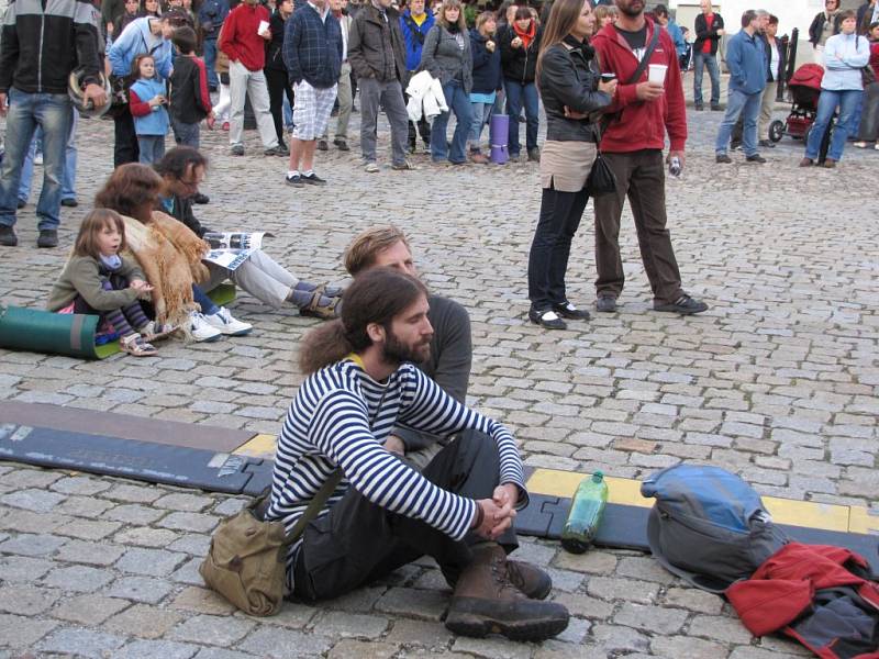 Jazz Fest rozezněl prachatické náměstí. 