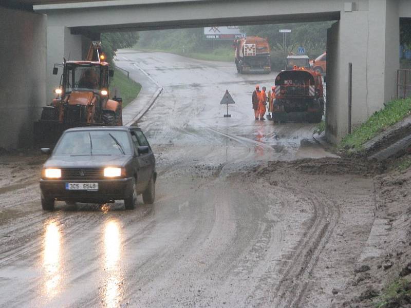 Komunikace ve směru na Český Krumlov je uzavřená. 