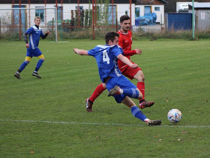 Fotbalová I.A třída: SK Čkyně - 1. FC Netilice 5:0 (0:0).