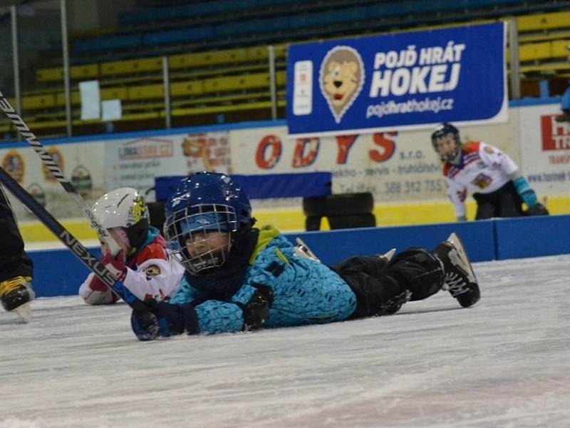 Pojď si zahrát hokej - náborová akce HC Vimperk.