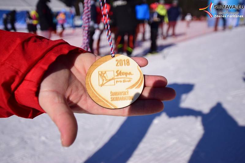 Šumava o víkendu žila dalším ročníkem Šumavského skimaratonu.