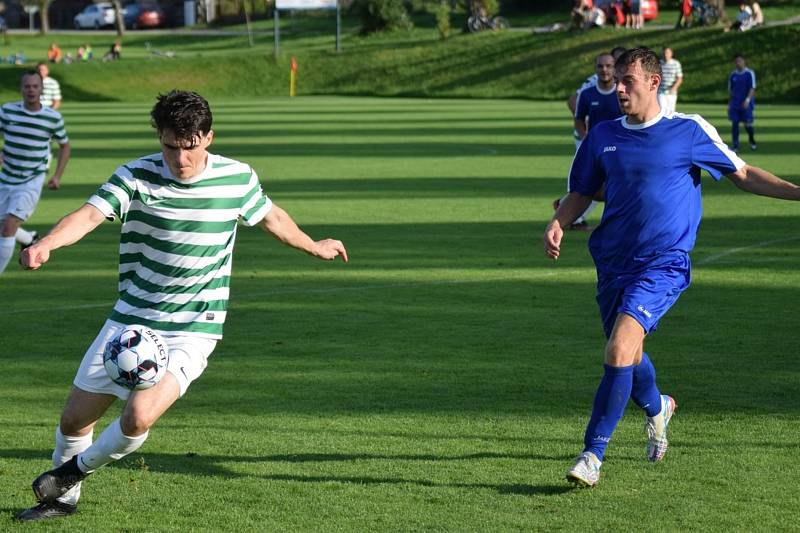 Fotbalová I.B třída: Vacov - Husinec 3:2.