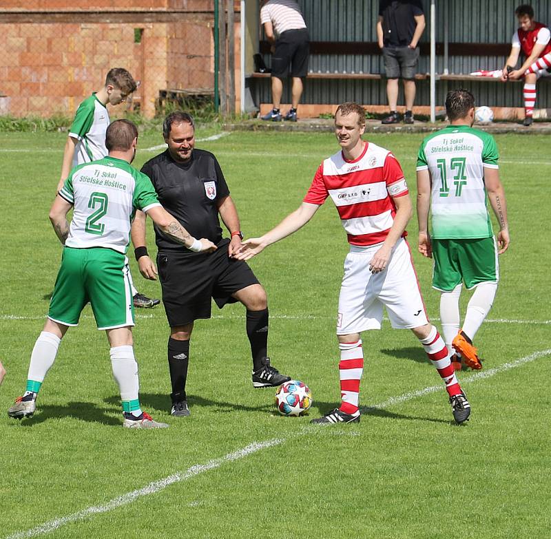 Fotbalová I.B třída: Lhenice - Střelské Hoštice 3:0 (2:0). Foto: Jan Klein