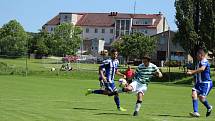 Fotbalová I.B třída: Vacov - Sousedovice 1:1.