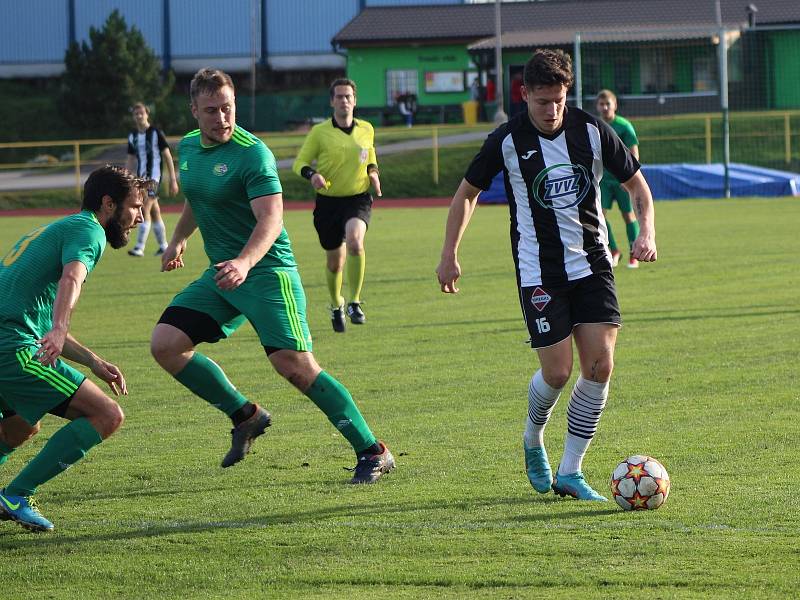 Fotbalový KP: Tatran Prachatice - FC ZVVZ Milevslko 0:2 (0:1).