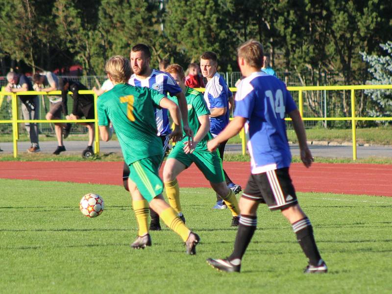 Fotbalový KP: Prachatice - Blatná 2:0.