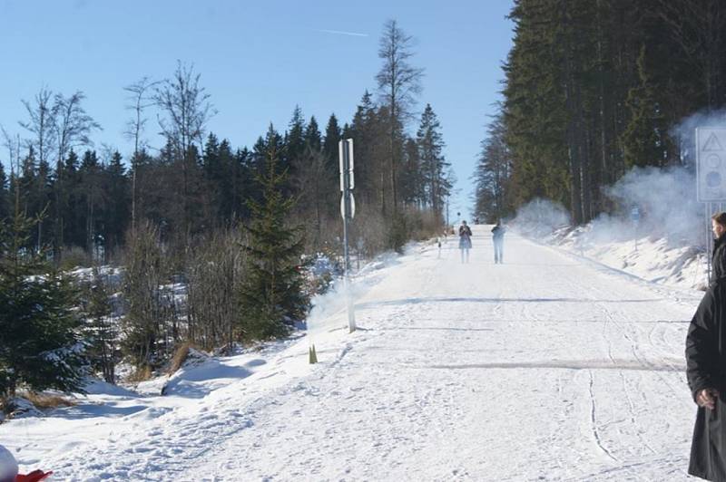 Silvestr v pravé poledne na Bučině.