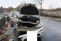 Dopravní nehoda u Netolic.