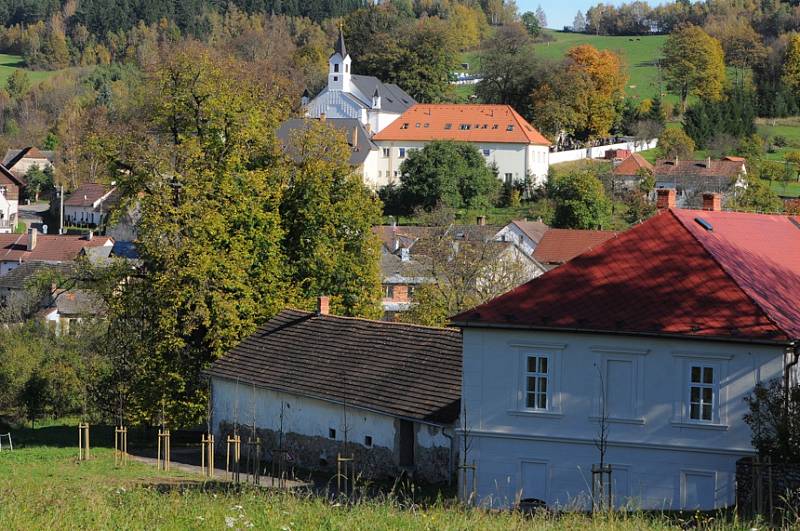 Hubertova jízda na zámku Skalice 18.10.2014 