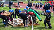 V sobotu 19. května se v areálu Městského stadionu v Prachaticích uskutečnilo Okresní kolo v požárním sportu kategorie M I a Ž I a Okresní kolo dorostu.