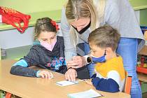 Testování školáků v ZŠ Vodňanská v Prachaticích