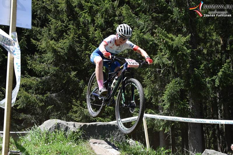 Zadov hostil další díl Českého poháru cross country horských kol.