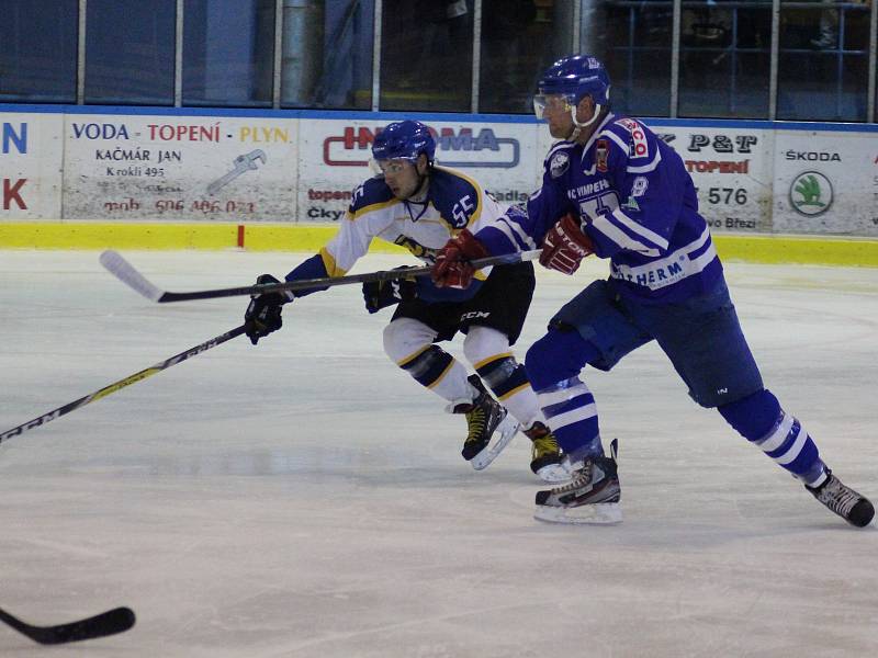 HC Vimperk - Vajgar Jindřichův Hradec 2:4.