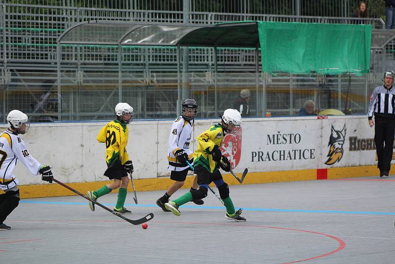 Přebor mladší žáci: HBC Prachatice - Pedagog ČB 0:4.