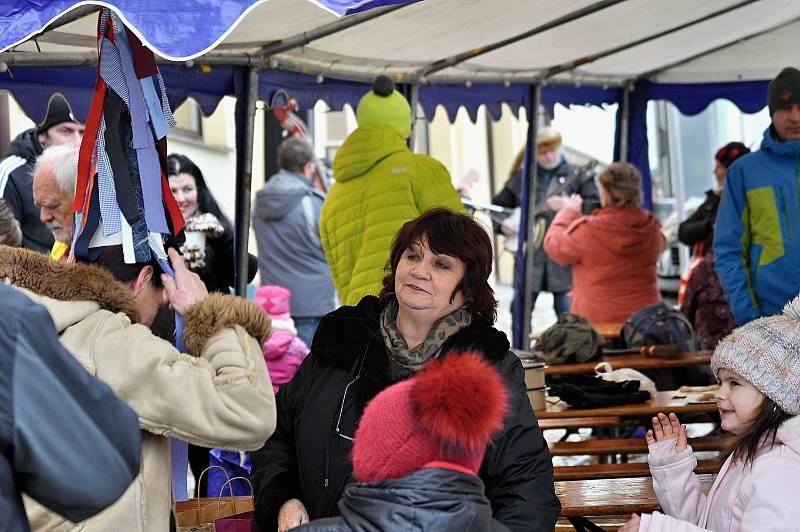 Masopustní průvod se prošel Vimperkem.