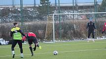 Přípravný fotbal: Prachatice - Osek 3:4.