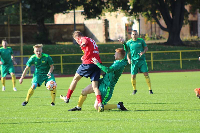 Fotbalový KP: Tatran Prachatice - SIKO Čimelice 4:0.