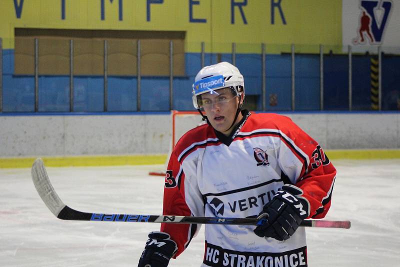 Hokejová příprava: HC Vimperk - HC Strakonice 4:1.