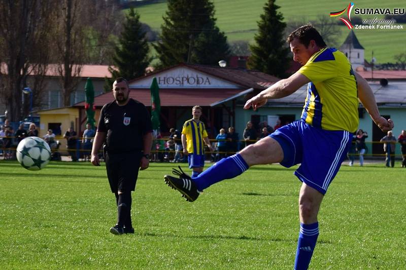 Čkyně - Strunkovice 0:1.