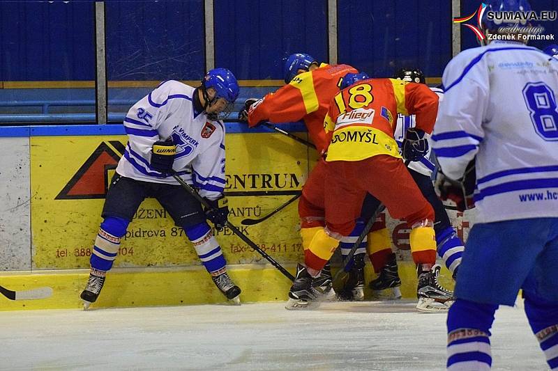 HC Vimperk - Sokol Radomyšl 7:3.