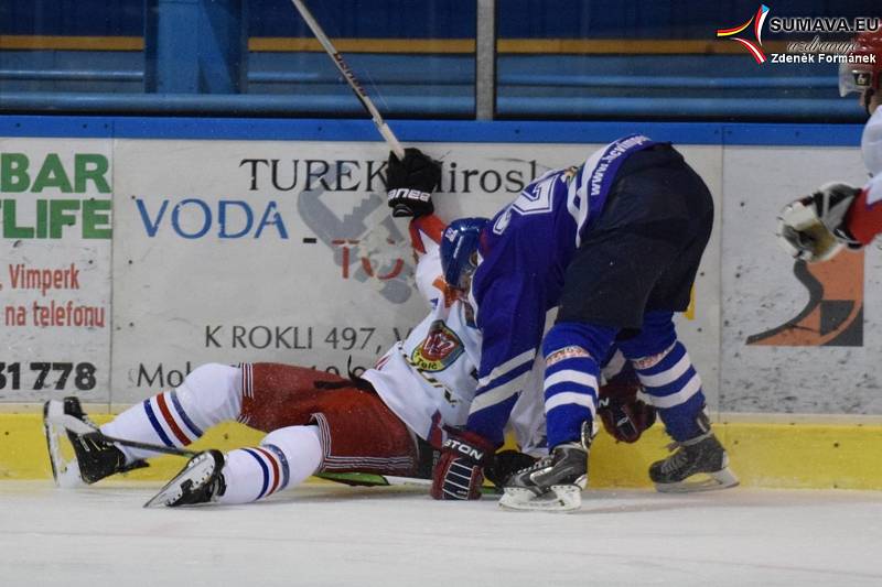 HC Vimperk - Telč 4:1 (2:0, 1:0, 1:1).