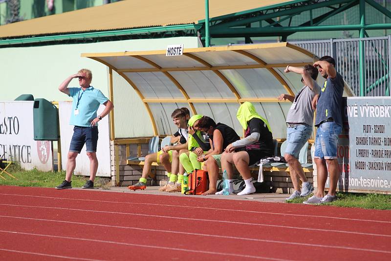 Fotbalový krajský přebor: Tatran Prachatice - Osek 3:1 (1:0).