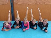 Vimperské gymnastky se představily na závodech v Sezimovo Ústí.
