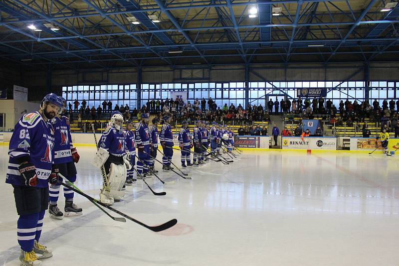 Vimperští doma prohráli s Veselím 2:5 a v play off končí.