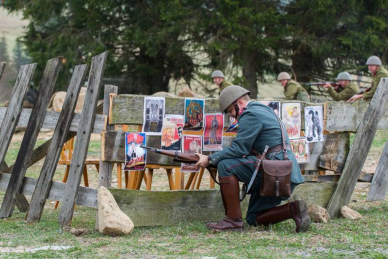 Obyvatelé Kvildy si připomněli události druhé světové války.