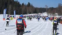 Šumava o víkendu žila dalším ročníkem Šumavského skimaratonu.