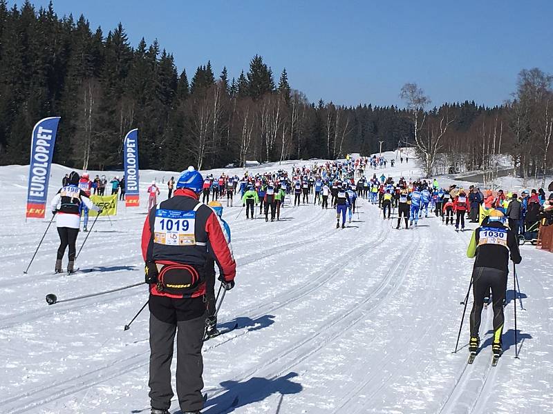 Šumava o víkendu žila dalším ročníkem Šumavského skimaratonu.