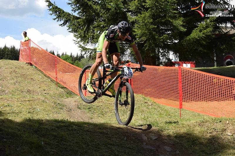 Zadov hostil další díl Českého poháru cross country horských kol.