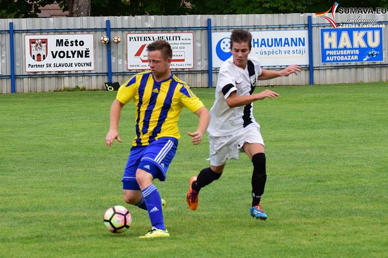 Volyně - Čkyně 0:2.