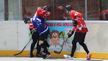 Play off 2. ligy hokejbalistů: Volary - Tábor 0:16.