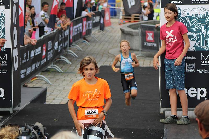 Předehrou evropskému šampionátu xterra triatlonu v Prachaticích byly závody dětí.