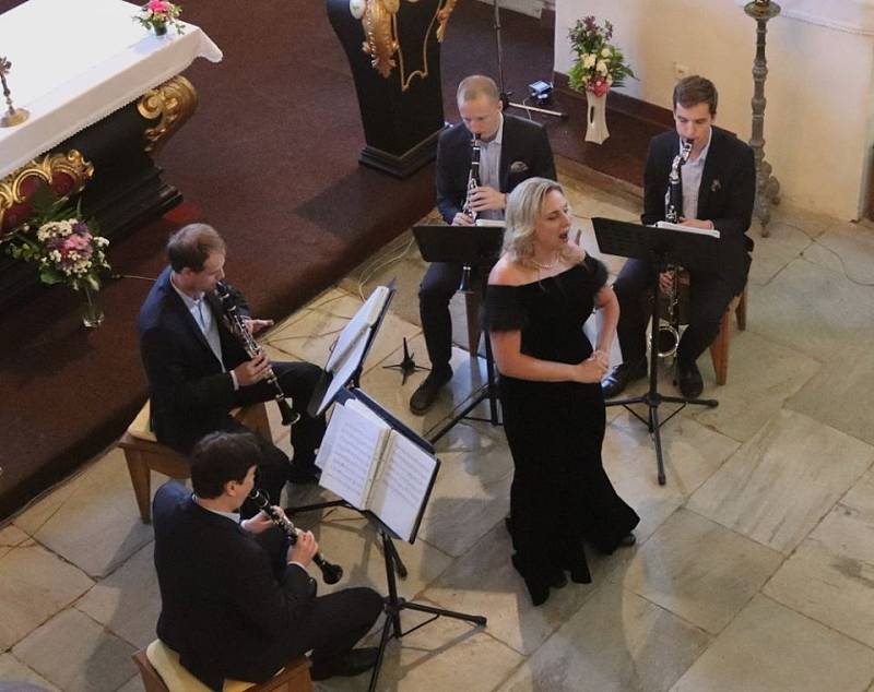 Benefiční koncert klarinetistů z Prachatic podpoří prachatický Hospic a Domov Matky Vojtěchy.