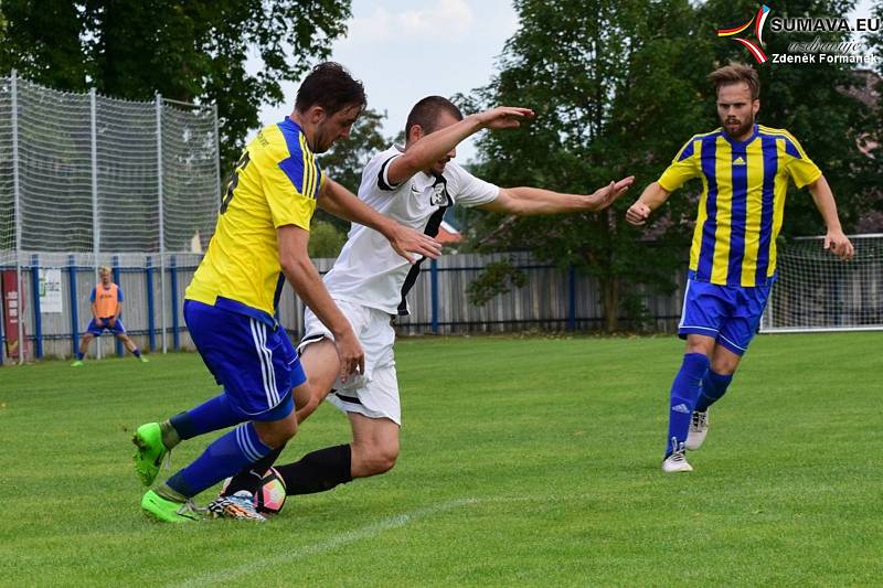 Volyně - Čkyně 0:2.