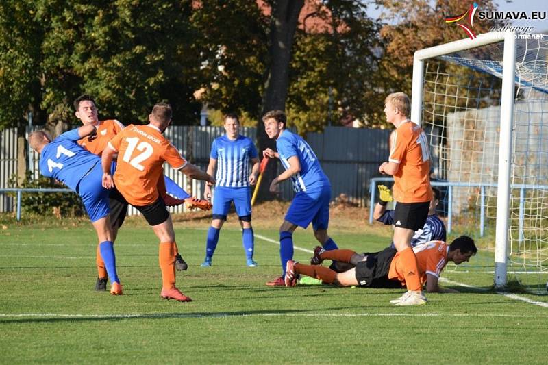 Vodňany - Vimperk 0:2.