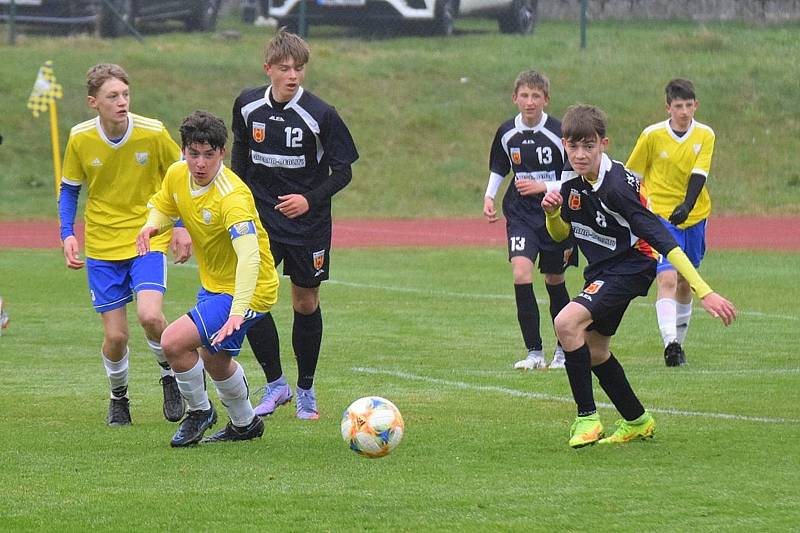 KP starší žáci: Šumavan Vimperk - Junior Strakonice 4:2 (2:1).