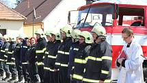 Strunkovičtí dobrovolní hasiči mají novou zásahovou tatru.