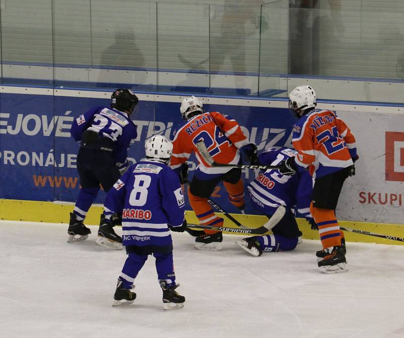 Mladší žáci HC Vimperk zvítězili na ledě Lvů ČB 7:1.