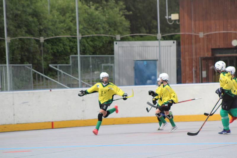 Přebor mladší žáci: HBC Prachatice - Pedagog ČB 0:4.