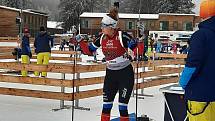 Závodníci Biatlon Zadov předvedli v Novém Městě na Moravě výborné výkony.