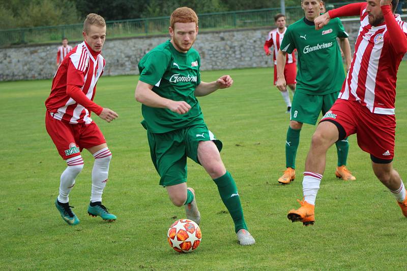 Fotbalový KP: Lažiště - Blatná 6:1.